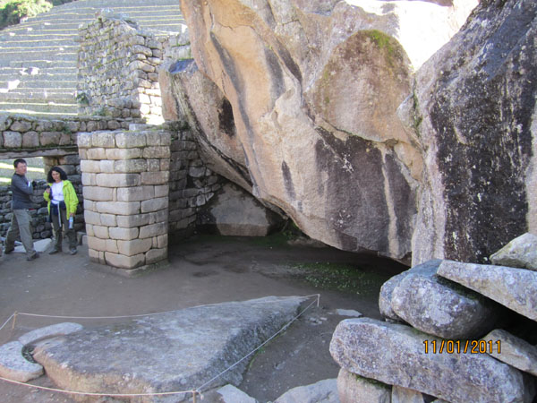  Granite ledge at “The Condor Temple”