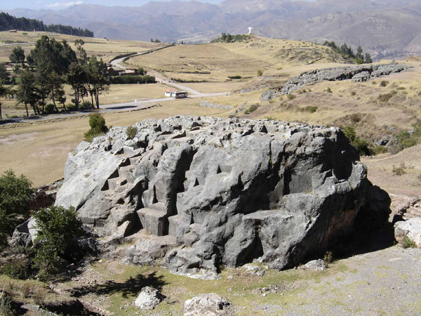  Another limestone massif near Sacsayhuaman