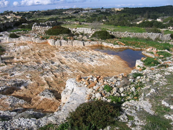 Punic (Roman) quarry on the site Clapham Junction. 