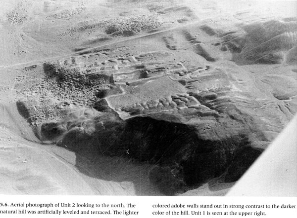  Aerial photo of Unit 2 “Great Temples” (by Strong, 1952) from the book by H