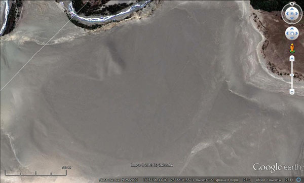 Site 1 without traces of the hydrographic network